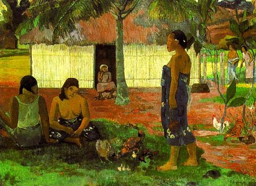Paul Gauguin Why Are You Angry oil painting picture